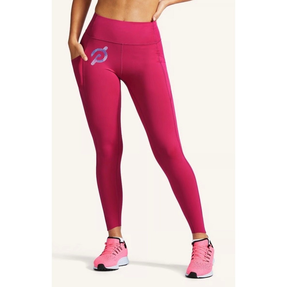 Peloton Move Mission High Rise Leggings M Tulip 7/8 Pocket